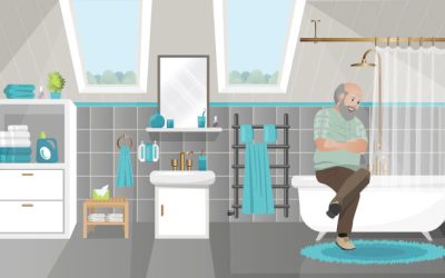 Douche sénior : prix, aides